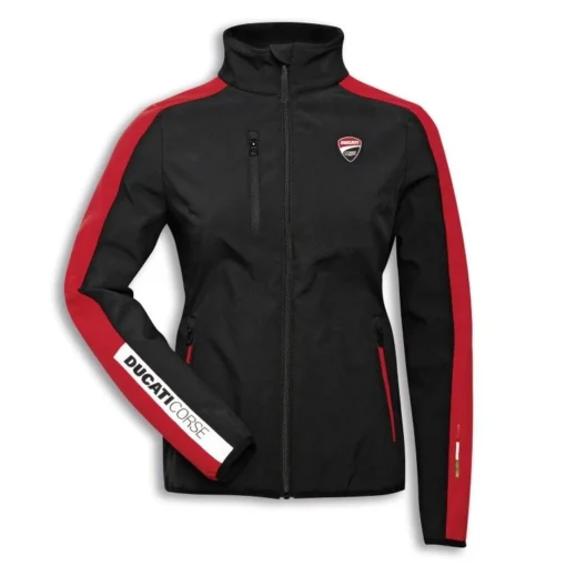 Ducati Corse Thrill Lady Softshell Jas -KTM Verkoop 2024 987703354 lady corse thrill voorzijde b5a1