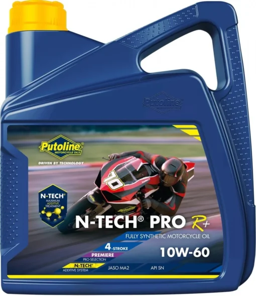 Putoline N-Tech Pro R+ 10W-60 4L -KTM Verkoop 2024 PUTOLINE N TECH PRO R 10W 60 4l 24fd