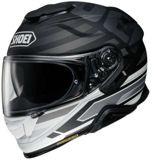 Shoei GT-Air II Insignia Motorhelm -KTM Verkoop 2024 Shoei GT Air II Isignia grijs wit zwart a241