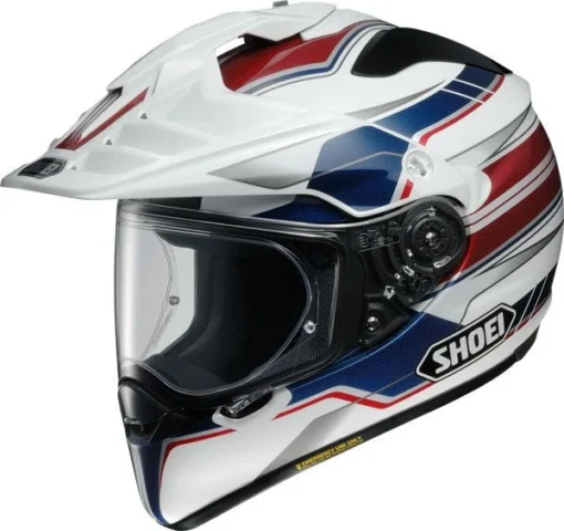 Shoei Hornet ADV Navigate Motorhelm -KTM Verkoop 2024 Shoei hornet adv navigate blauw wit rood b37a