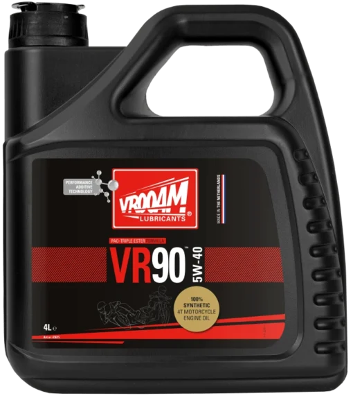 Vrooam VR90 5W40 4ltr -KTM Verkoop 2024 VROOAM 63615 VR90 5W40 4L Middel 1a38