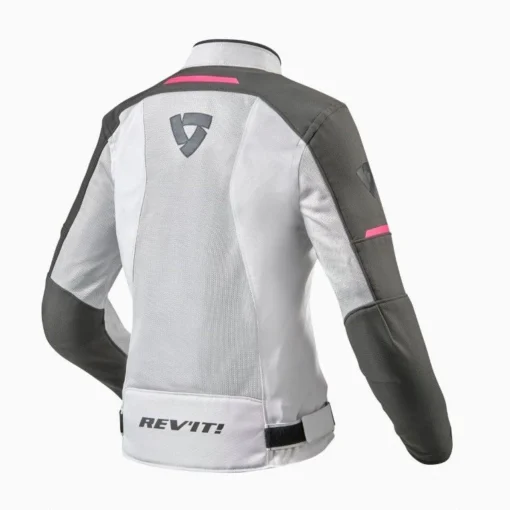 Rev'it Airwave 3 Ladies Motorjas -KTM Verkoop 2024 airwave 3 ladies zilver roze achterzijde 7c33