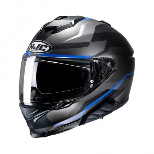 HJC I71 Nior Motorhelm -KTM Verkoop 2024 hjc i71 nior grijs blauw f58b