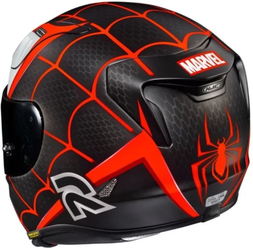 HJC RPHA 11 Spiderman Miles Morales Motorhelm -KTM Verkoop 2024 hjc prha 11 spiderman miles morales 1 d313