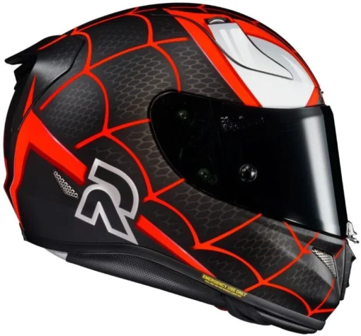 HJC RPHA 11 Spiderman Miles Morales Motorhelm -KTM Verkoop 2024 hjc prha 11 spiderman miles morales 3 4ffb