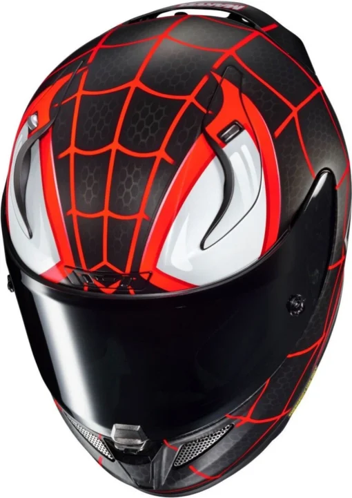 HJC RPHA 11 Spiderman Miles Morales Motorhelm -KTM Verkoop 2024 hjc prha 11 spiderman miles morales 4 51c3