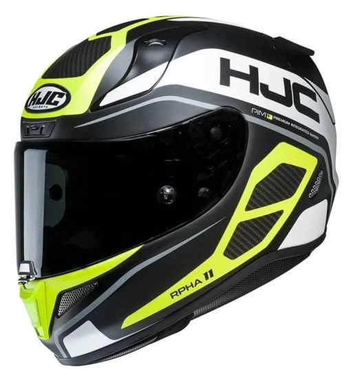 HJC R-PHA-11 Saravo Motorhelm -KTM Verkoop 2024 hjc rpha 11 saravo matzwart fluo grijs wit 1 b690