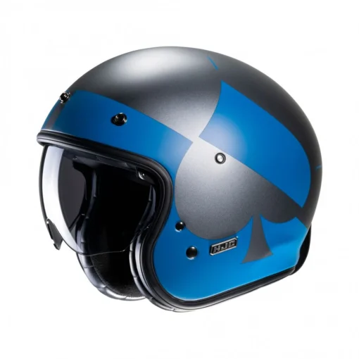 HJC V31 Kuz Motorhelm -KTM Verkoop 2024 hjc v31 kuz zwart blauw 7f85