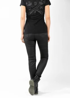 John Doe Betty Biker Jeggings Zwart Motorbroek -KTM Verkoop 2024 john doe betty biker jeggings black jdj4009 achterkant d1b0