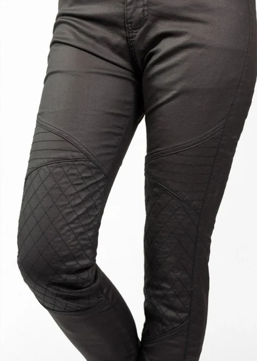 John Doe Betty Biker Jeggings Zwart Motorbroek -KTM Verkoop 2024 john doe betty biker jeggings black jdj4009 knie 47e6