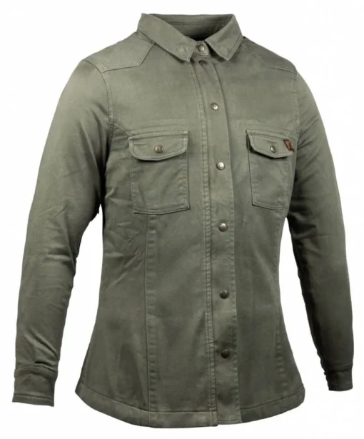 John Doe Motoshirt Women Motorjas -KTM Verkoop 2024 john doe motorshirt women olive 1 09b7