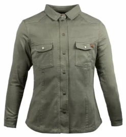 John Doe Motoshirt Women Motorjas -KTM Verkoop 2024 john doe motorshirt women olive 3 5025