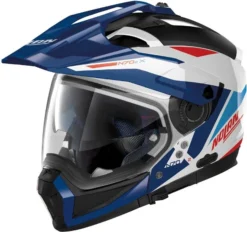 Nolan N70-2 X Stunner Motorhelm -KTM Verkoop 2024 nolan n70 2 x stunner blauw 5d90