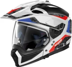 Nolan N70-2 X Torpedo Motorhelm -KTM Verkoop 2024 nolan n70 2 x torpedo wit blauw rood 314e