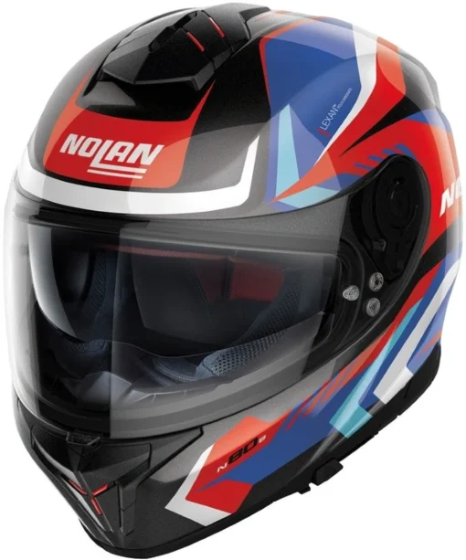 Nolan N80-8 Rumble Motorhelm -KTM Verkoop 2024 nolan n80 8 rumble blauw rood 1377