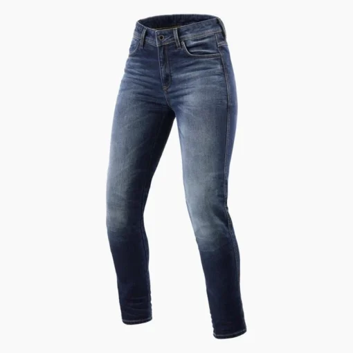 Rev'it Marley Ladies SK Motorbroek -KTM Verkoop 2024 revit jeans marley ladies sk middenblauw a8d1