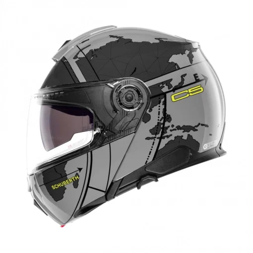 Schuberth C5 Globe Motorhelm -KTM Verkoop 2024 schuberth c5 globe grijs fluo 2 20e8