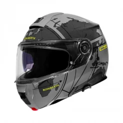 Schuberth C5 Globe Motorhelm -KTM Verkoop 2024 schuberth c5 globe grijs fluo 45f3