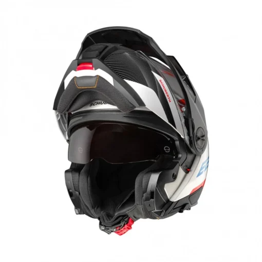 Schuberth E2 Defender Motorhelm -KTM Verkoop 2024 schuberth e2 defender wit rood blauw 1 11c7