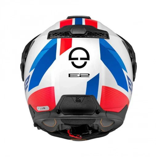 Schuberth E2 Defender Motorhelm -KTM Verkoop 2024 schuberth e2 defender wit rood blauw 4 8fd9