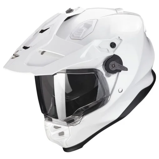 Scorpion-Exo ADF-9000 Air Solid Motorhelm -KTM Verkoop 2024 scorpion adf 9000 air solid wit 325b