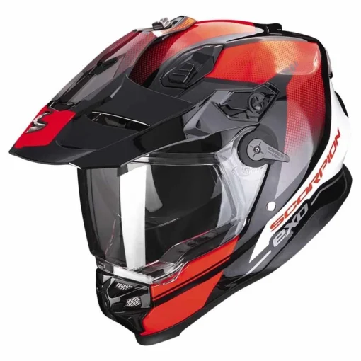 Scorpion-Exo ADF-9000 Air Trail Motorhelm -KTM Verkoop 2024 scorpion adf 9000 air trail rood 12c8