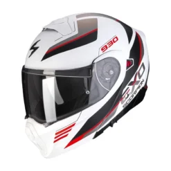 Scorpion Exo-930 Navig Motorhelm -KTM Verkoop 2024 scorpion exo 930 navig wit rood 6752