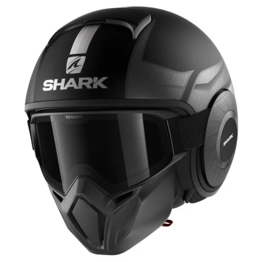 Shark Street Drak Tribute RM Motorhelm -KTM Verkoop 2024 shark street drak tribute rm zwart grijs 95ad