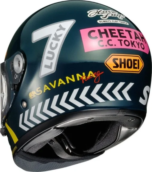 Shoei Glamster 06 Cheetah Custom Cycles TC-2 Motorhelm -KTM Verkoop 2024 shoei glamster 06 cheetah custom cycles 3 4ac3