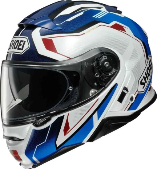 Shoei Neotec 2 Respect Motorhelm -KTM Verkoop 2024 shoei neotec 2 respect blauw 4396